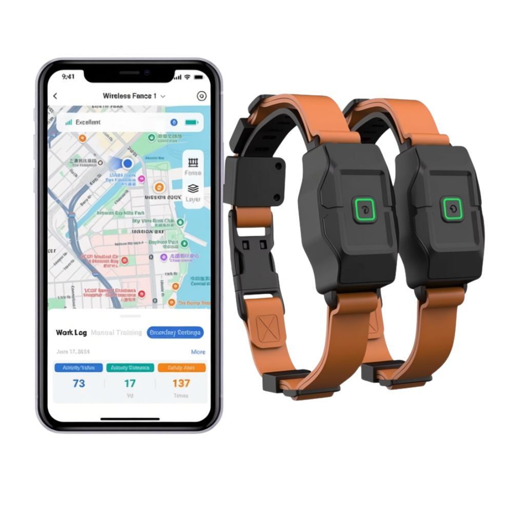 ASTKO F860 GPS Outdoor Wireless Dog Fence (App‑Based Smart Boundary System with Health Monitoring)