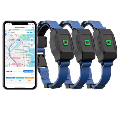 ASTKO F860 GPS Outdoor Wireless Dog Fence (App‑Based Smart Boundary System with Health Monitoring)