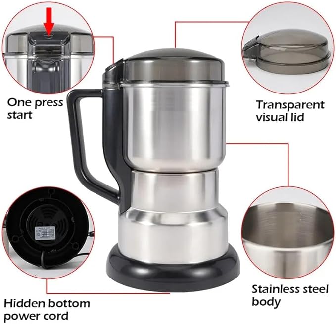 Astko 400w High Power Electric Coffee/Spice Grinder