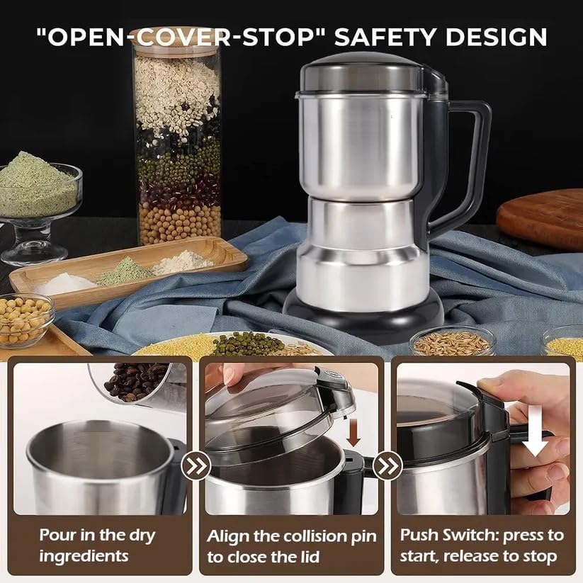 Astko 400w High Power Electric Coffee/Spice Grinder