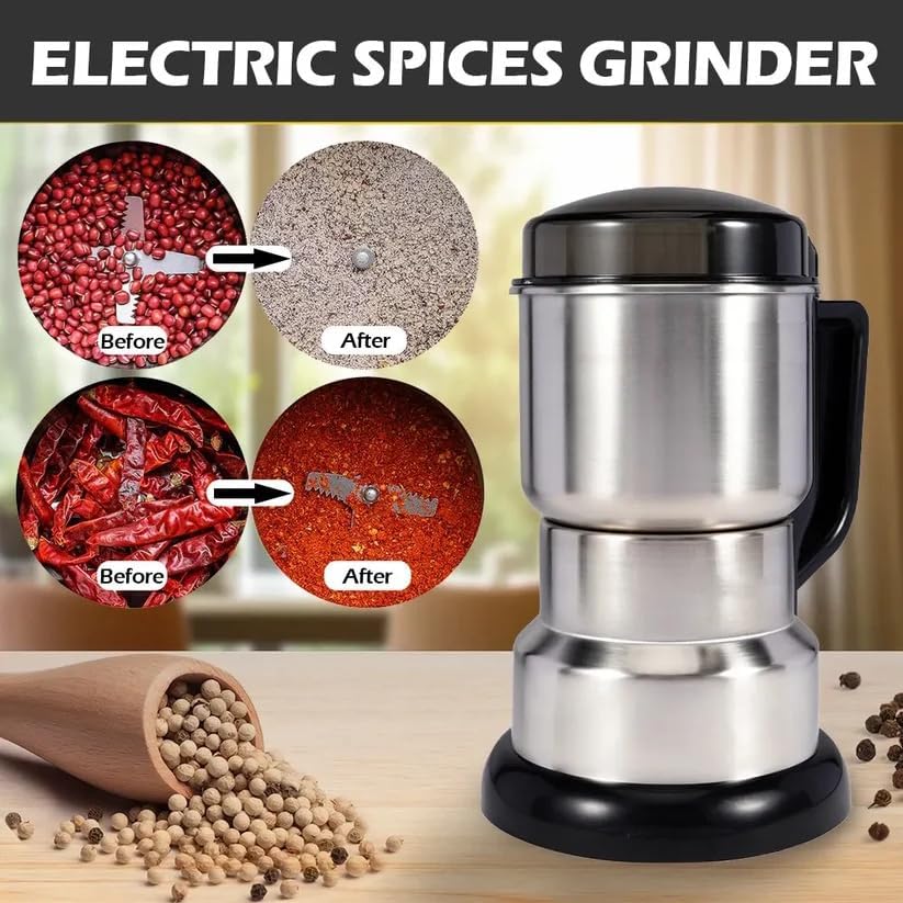 Astko 400w High Power Electric Coffee/Spice Grinder