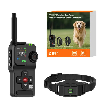 Astko F700 GPS 3-in-1 Wireless Dog Fence – Intelligent Protection for Active Dogs