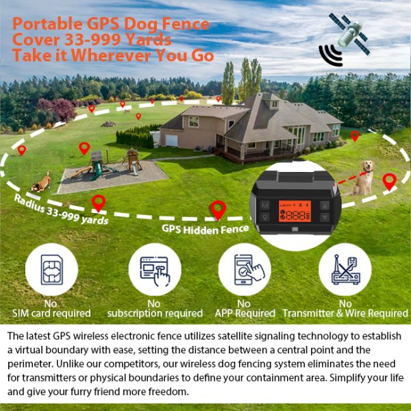 Astko F810 GPS Wireless Dog Fence