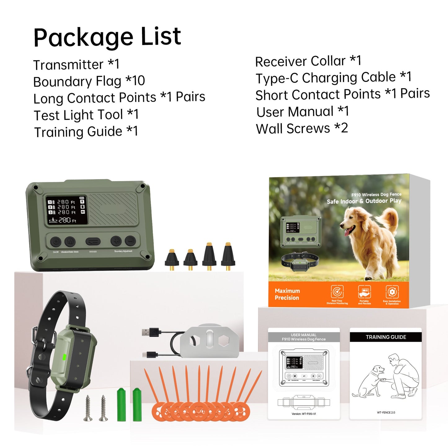 Astko F910 Radar Wireless Dog Fence